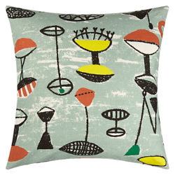 Lucienne Day Flotilla Cushion, Sage